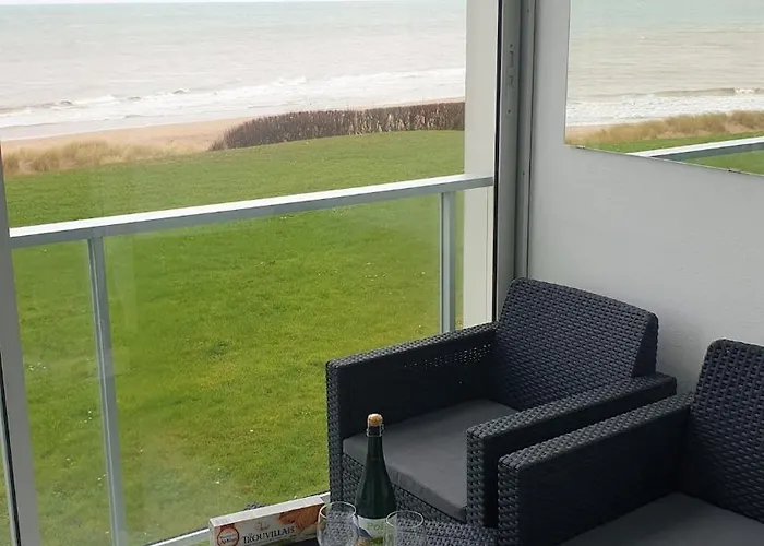 Superbe 3pieces Front De Mer, Sur La Cabourg Appartamento