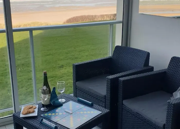 Superbe 3pieces Front De Mer, Sur La Cabourg Appartamento